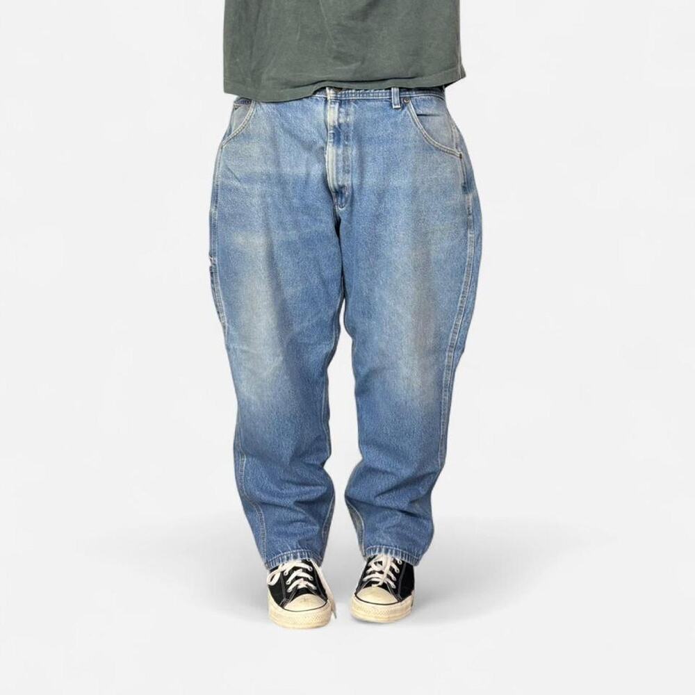 90s baggy Light Wash Faded denim jeans